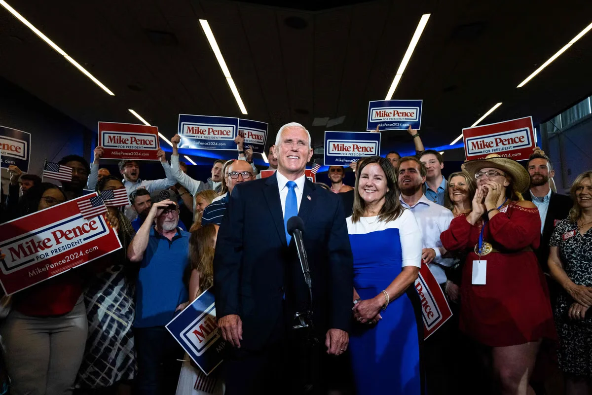 The Many Faces of Mike Pence: From Presidential Bid to Trump's Defender.