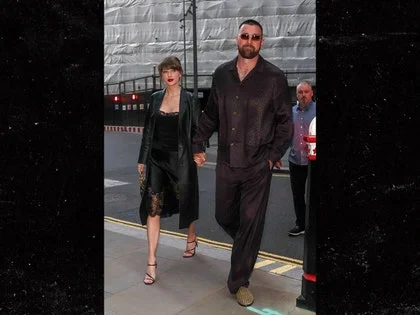 Taylor Swift Shines in Lacy Slip Dress on London Date Night with Travis Kelce