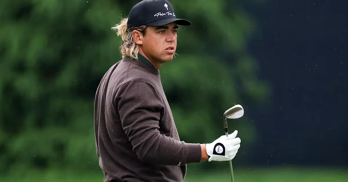 Higgo penalized two strokes for late tee time at PGA Championship