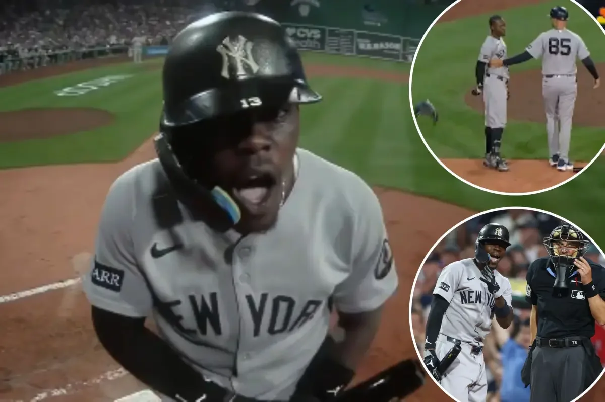 Chisholm’s helmet slam sparks ejection as Yankees fall to Red Sox in extras