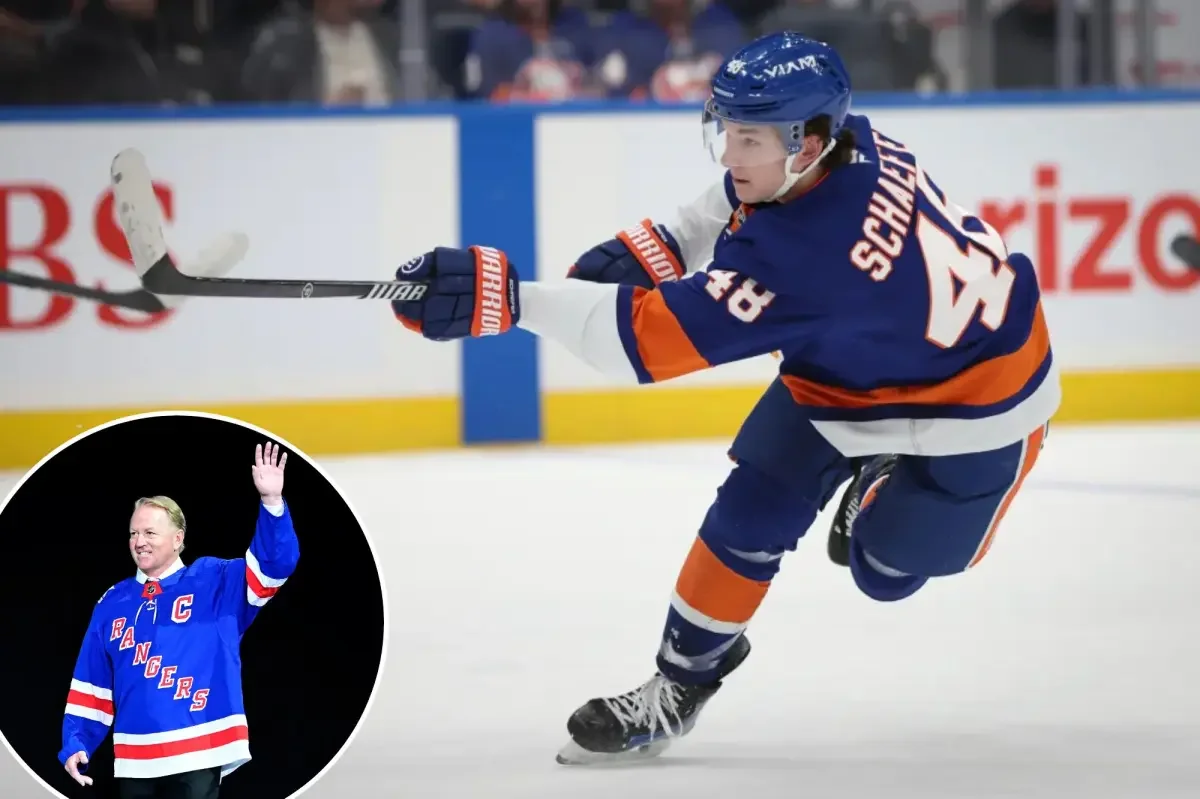 Schaefer Nears Historic Rookie-Season Mark, Leetch Says