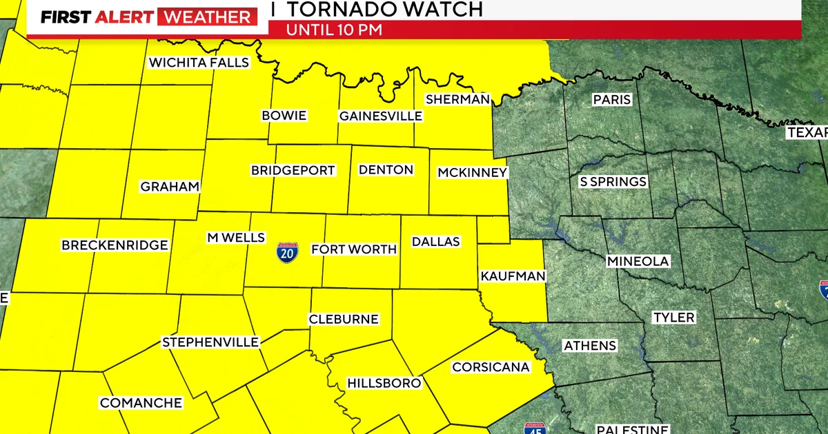 North Texas Braces for Severe Storms and Tornadoes on Thursday.