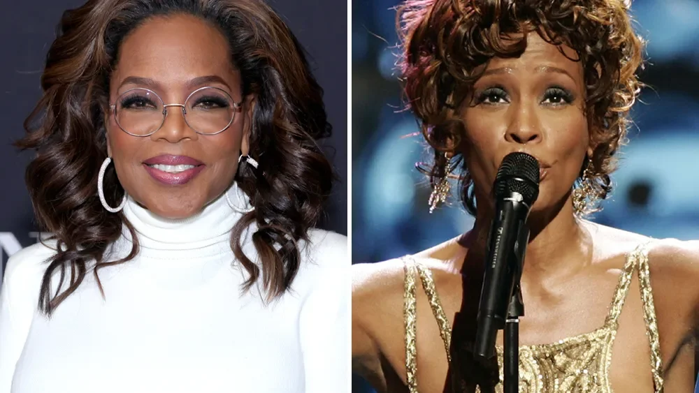 Oprah recalls Whitney Houston’s onstage fall and pleads for privacy at Cannes Lions