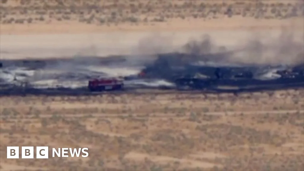 Emergency response underway after B-52 crash at Edwards AFB, California