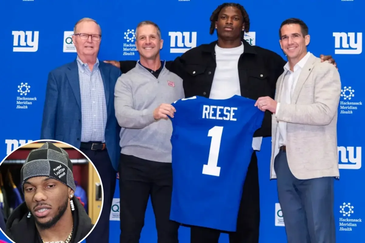 Harbaugh Calms Nabers, Explains Giants' Reese Draft Fit