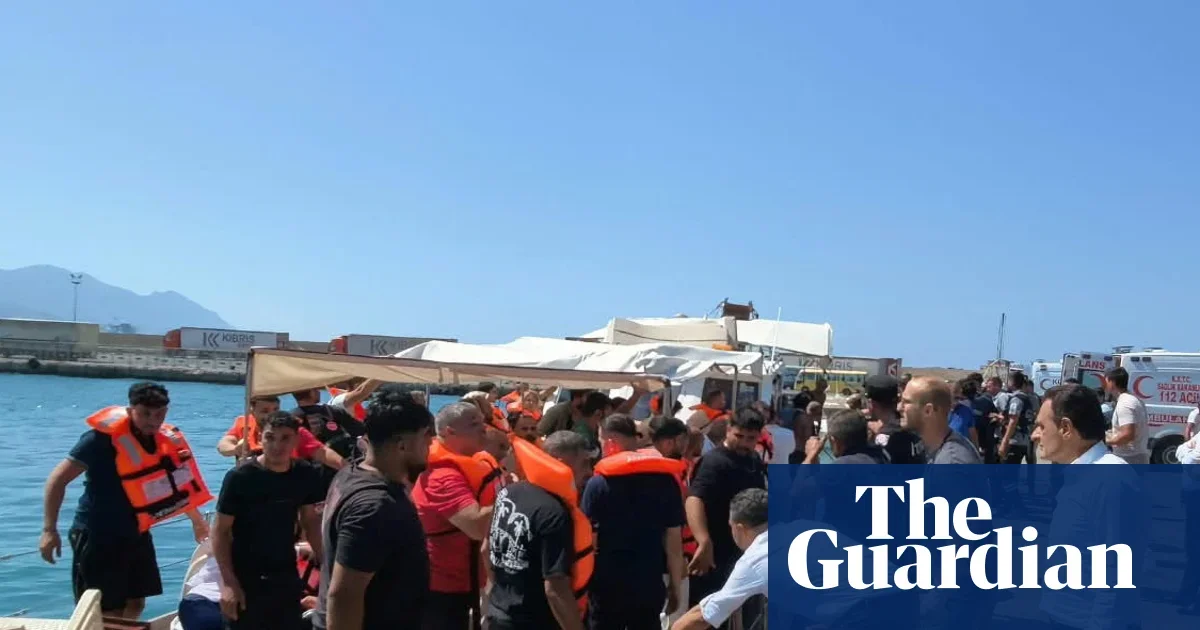 Capsized ferry off northern Cyprus leaves eight dead, dozens missing