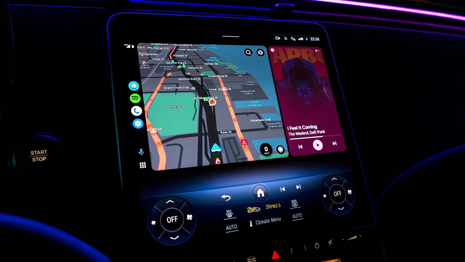 Android Auto gains Google's live speedometer in Maps, rolling out in beta