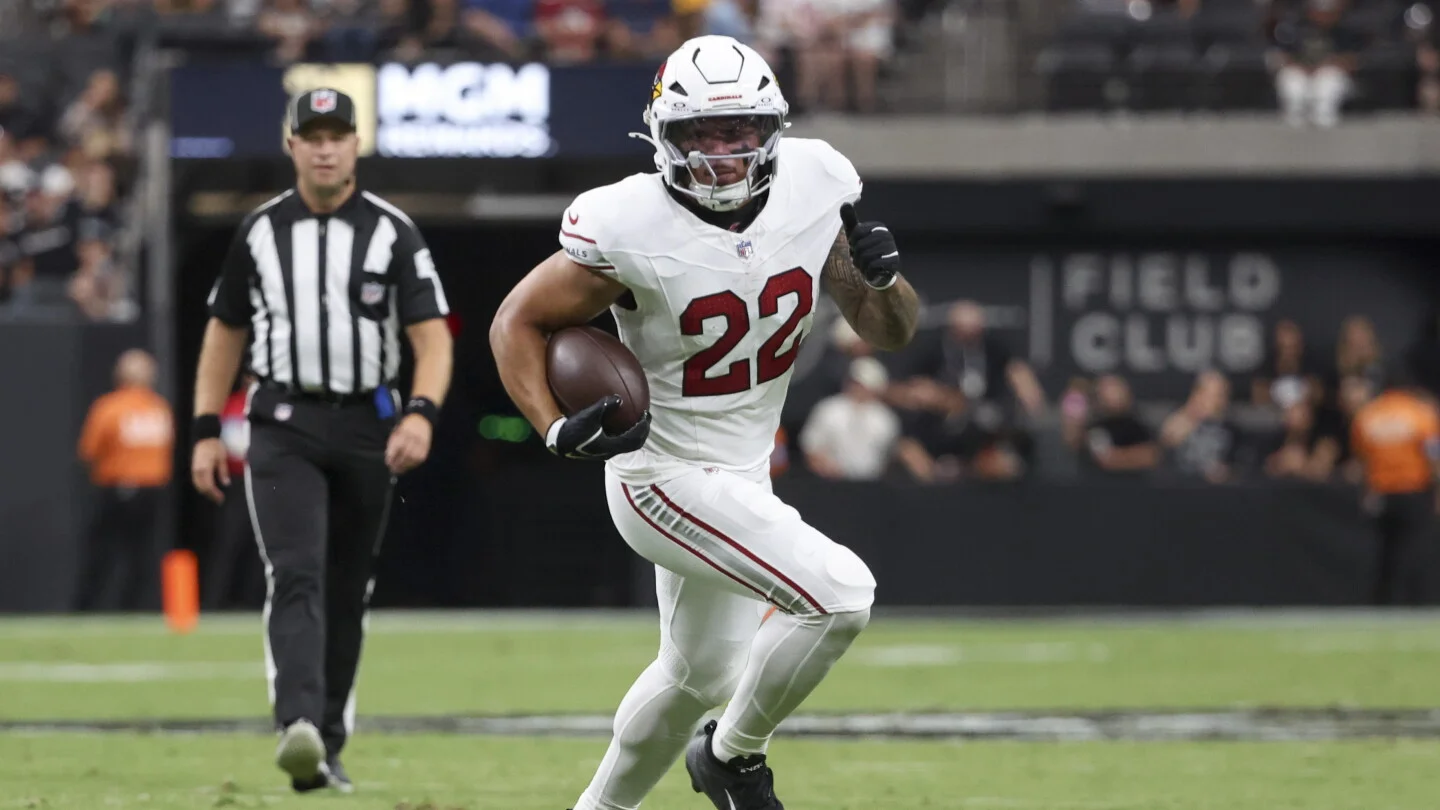 Cardinals peg Allgeier as Week 1 RB1, Love in a split-back role
