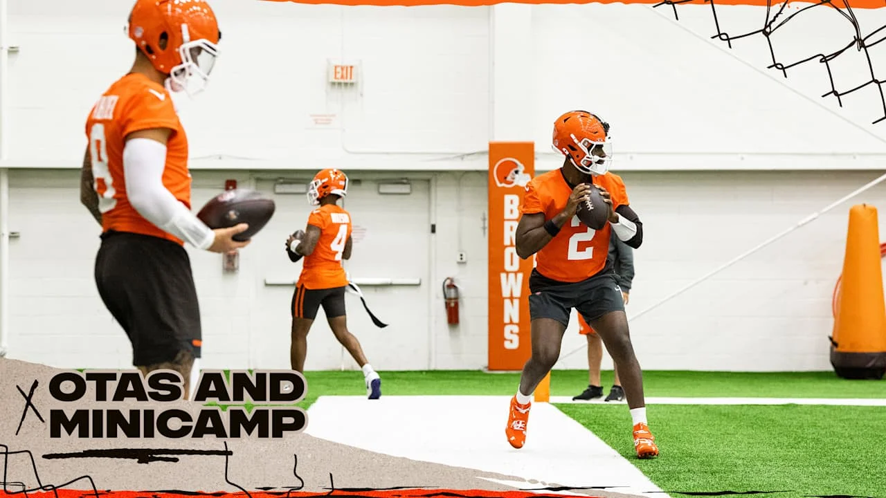 Browns push depth at OTAs with four-quarterback rotations on Day 2