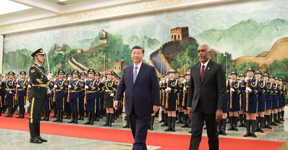 "Maldives' Shifting Alliances: Navigating Relations with India and China"