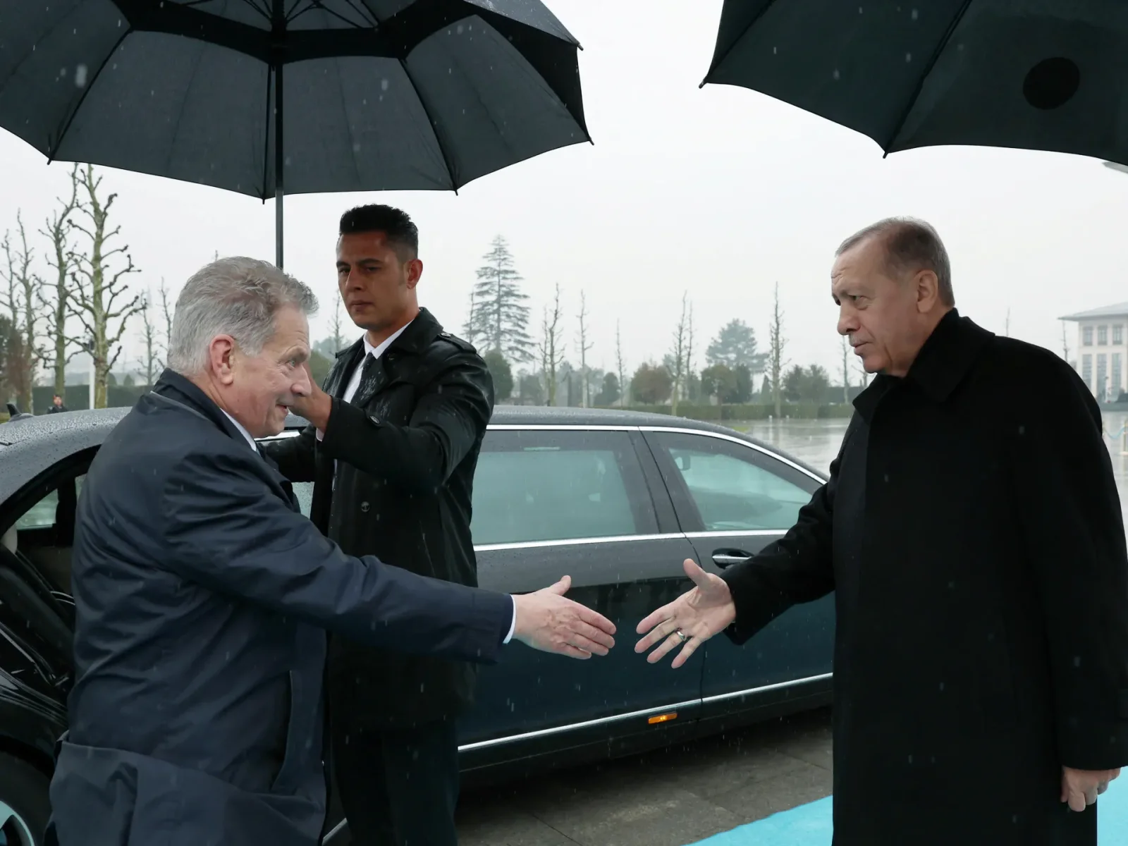 Erdogan pledges support for Finland's NATO membership.