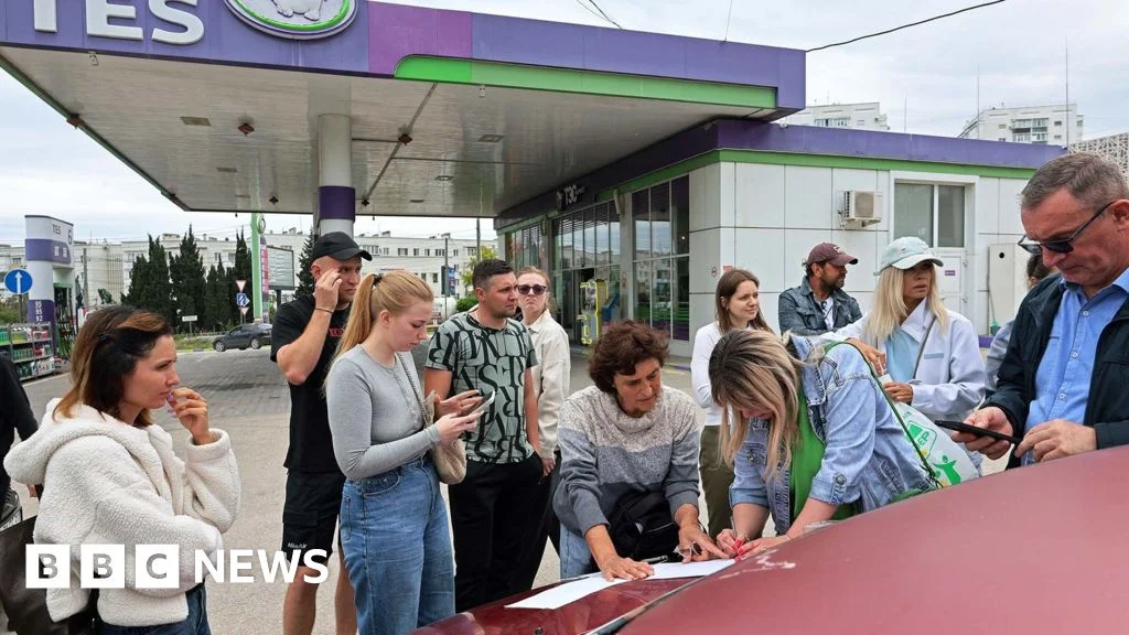Ukraine strikes choke Russia's fuel lifelines in Crimea