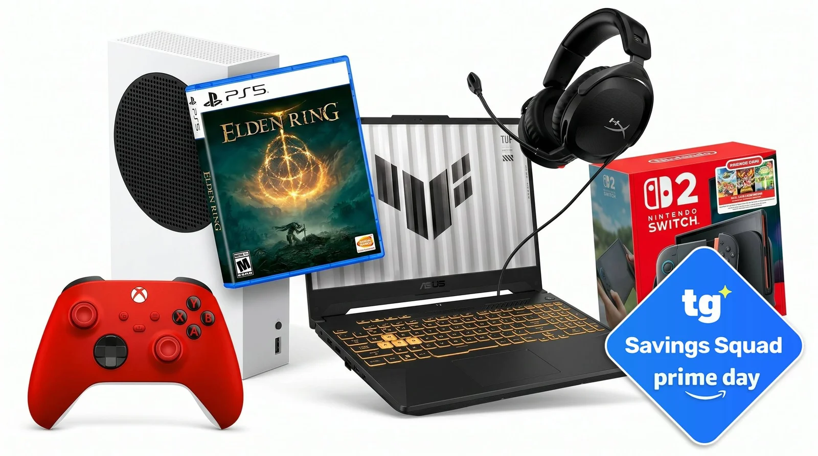 Prime Day kicks off big gaming discounts on Switch, PS5, Xbox and PC gear