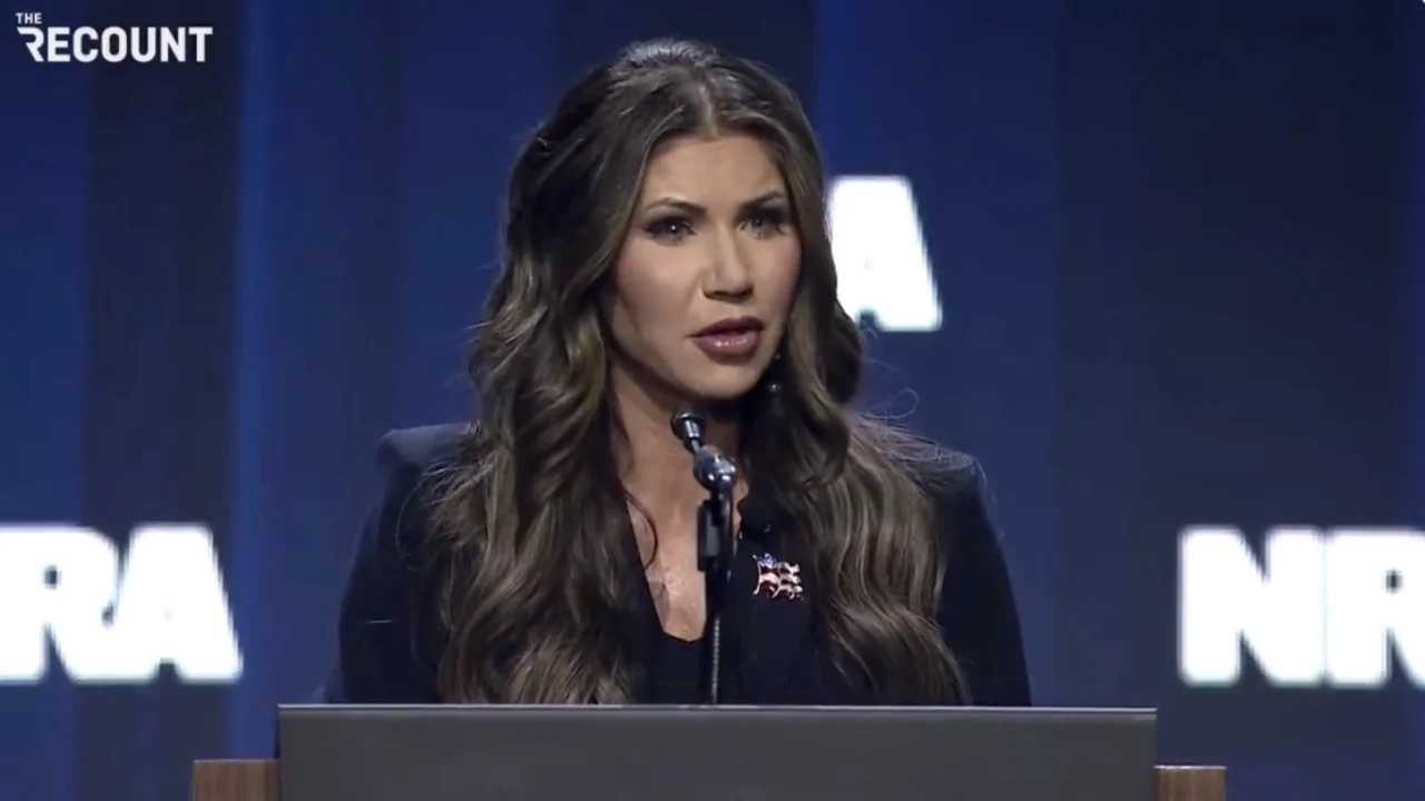 South Dakota Governor Brags About Granddaughter's Firearms at NRA Convention