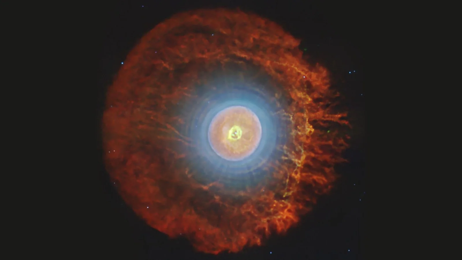 JWST uncovers buckyball chemistry around a dying star Tc 1