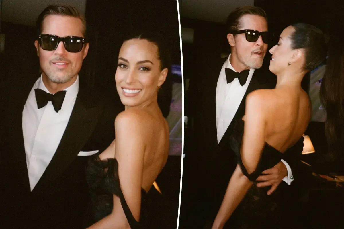 Brad Pitt, Ines de Ramon Confirm Romance with Swift-Kelce Wedding Snaps