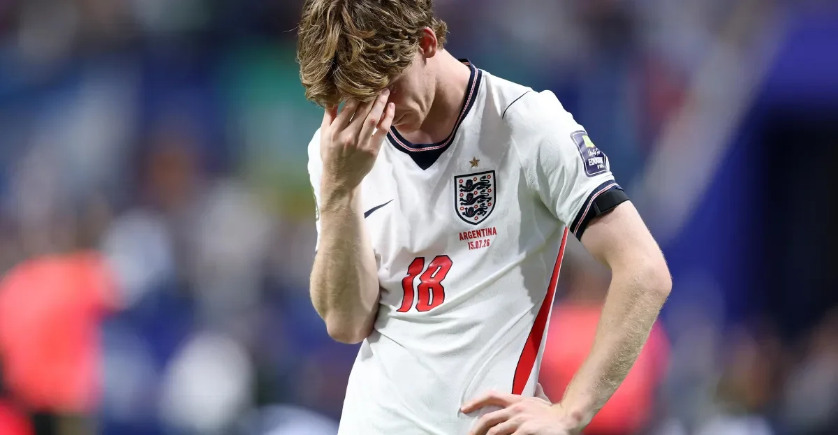 Gordon gutted as England crash out of World Cup 2026 to Argentina
