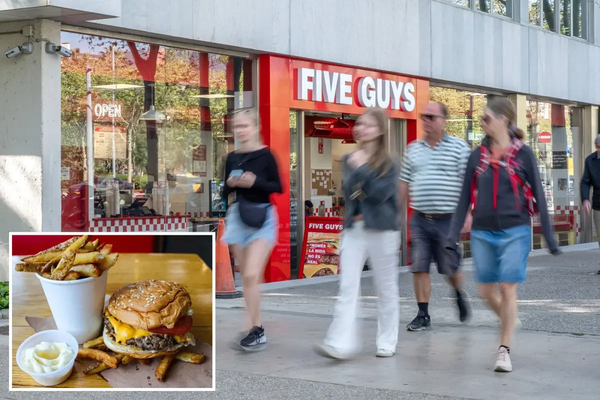 Five Guys shutters multiple California locations as costs bite