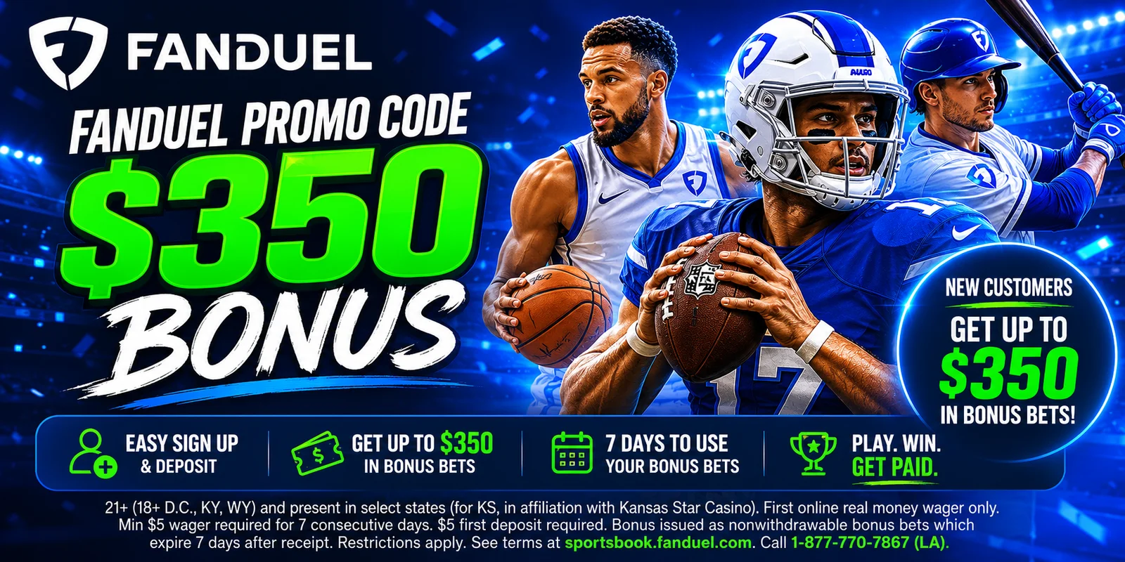 Vegas kicks off Cup Final with comeback win as FanDuel rolls out $350 promo for Game 2
