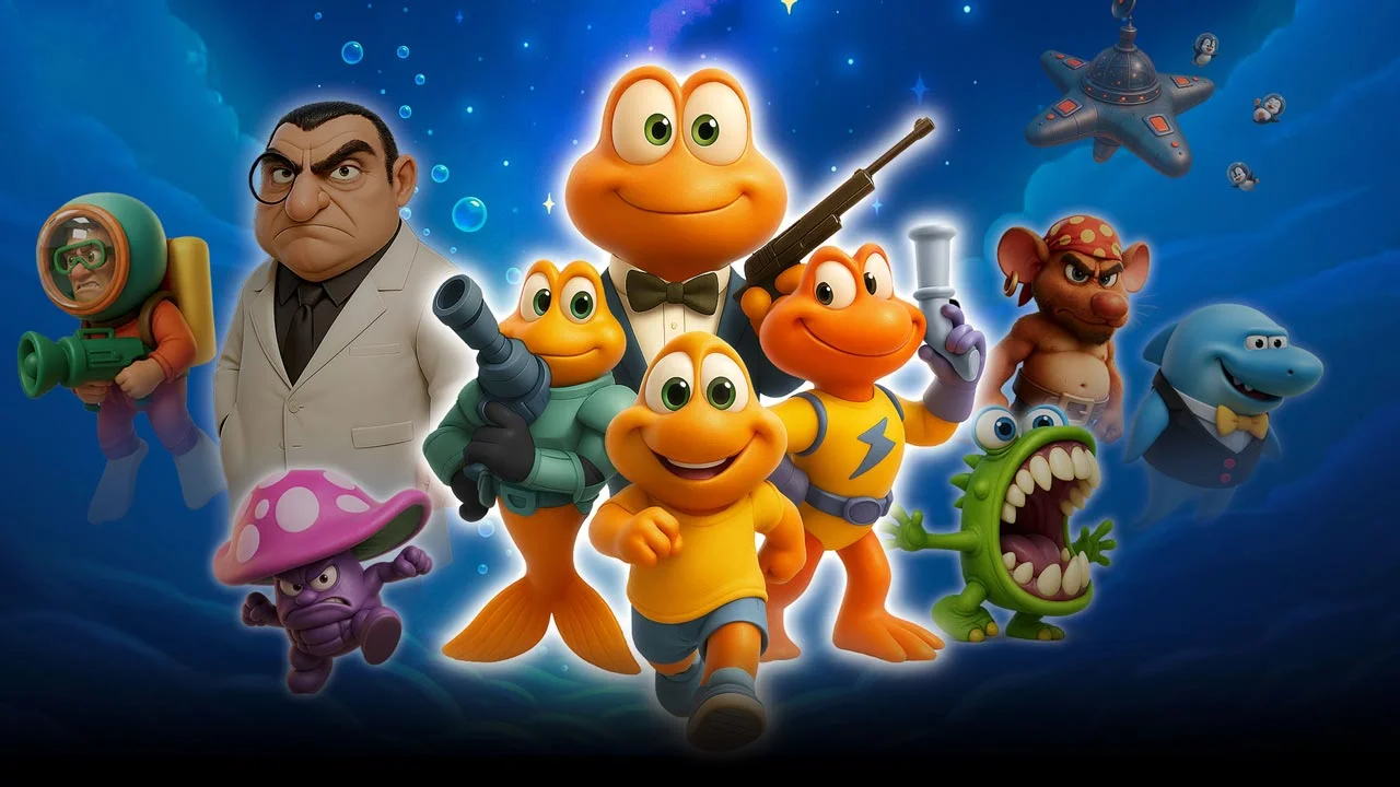 James Pond Legacy Trailer Under AI-Art Scrutiny, Devs Say Artwork Was Human-Created