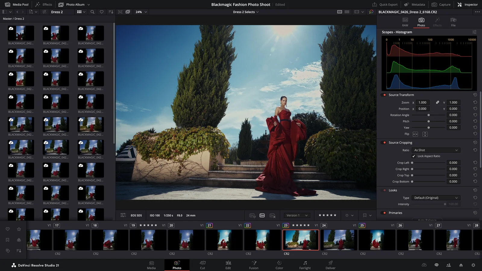 DaVinci Resolve 21 Expands into Photo Editing with AI and New Tools