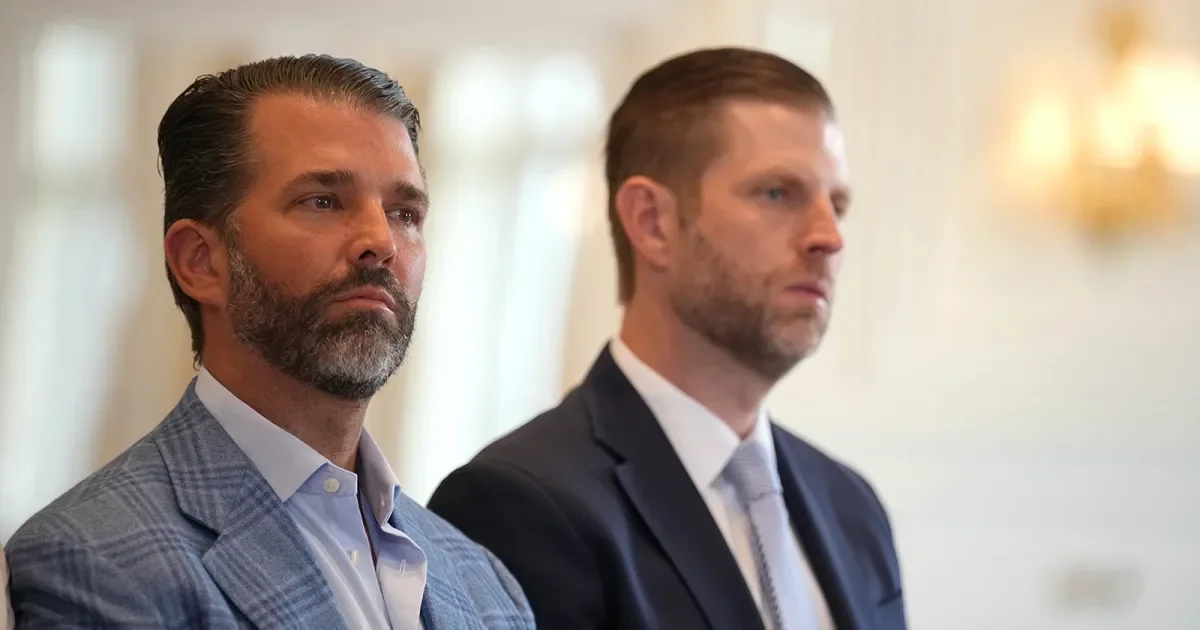Trump’s Sons Back Defense Startups as U.S. Armed-Goods Spending Surges