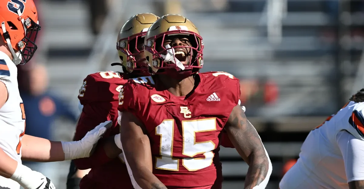 Patriots close 2026 draft with BC edge Hutchins in Round 7