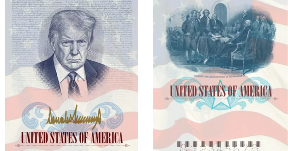 Trump’s Image Featured on Limited U.S. Passports for 250th Anniversary