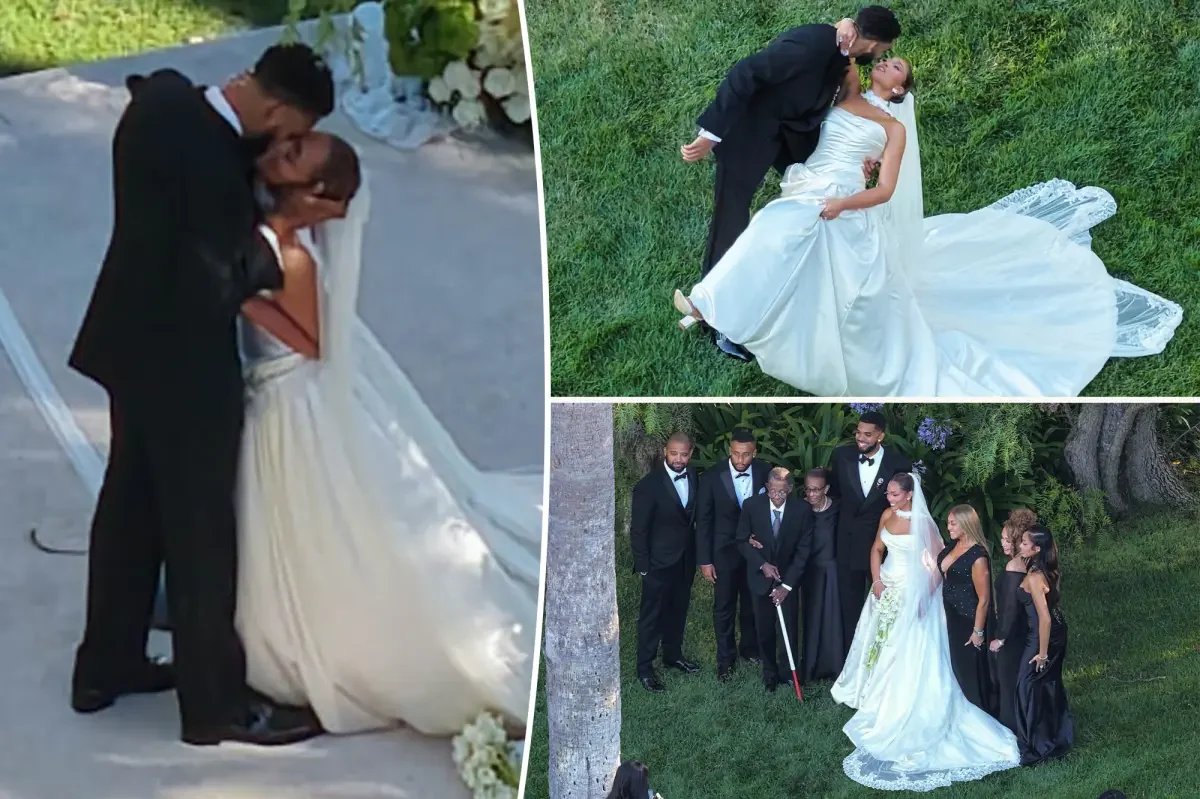 Karl-Anthony Towns and Jordyn Woods Tie the Knot in Malibu Star-Studded Wedding