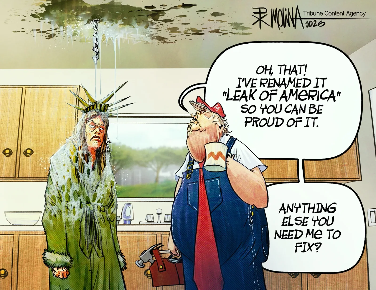 Leak of America: A Cartoonist's Wake-Up Call on Media Finances