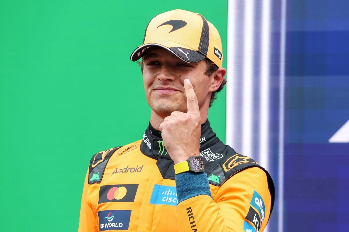Norris edges Russell to Dutch GP pole as McLaren leads Q3 drama