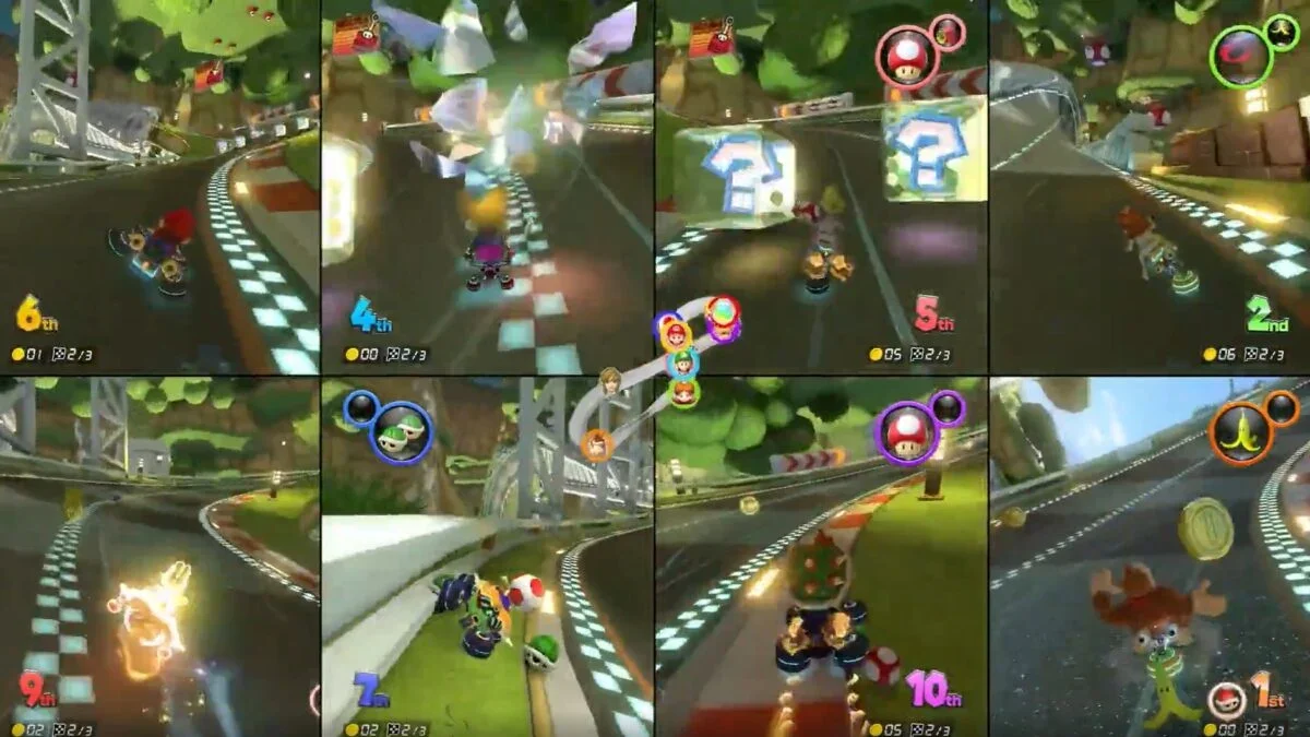 Fresh Switch 2 Patch Turns Mario Kart 8 Deluxe Into an 8-Player Local Racer