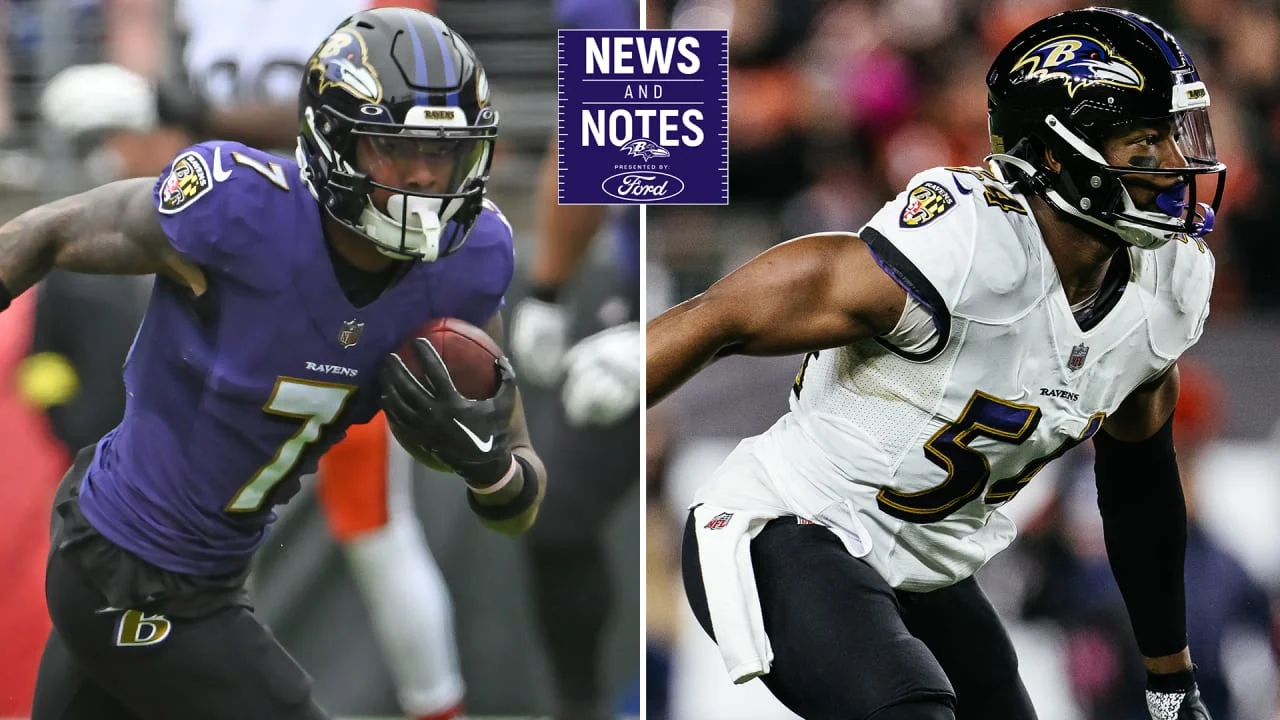 Latest Injury Updates on Rashod Bateman and Tyus Bowser