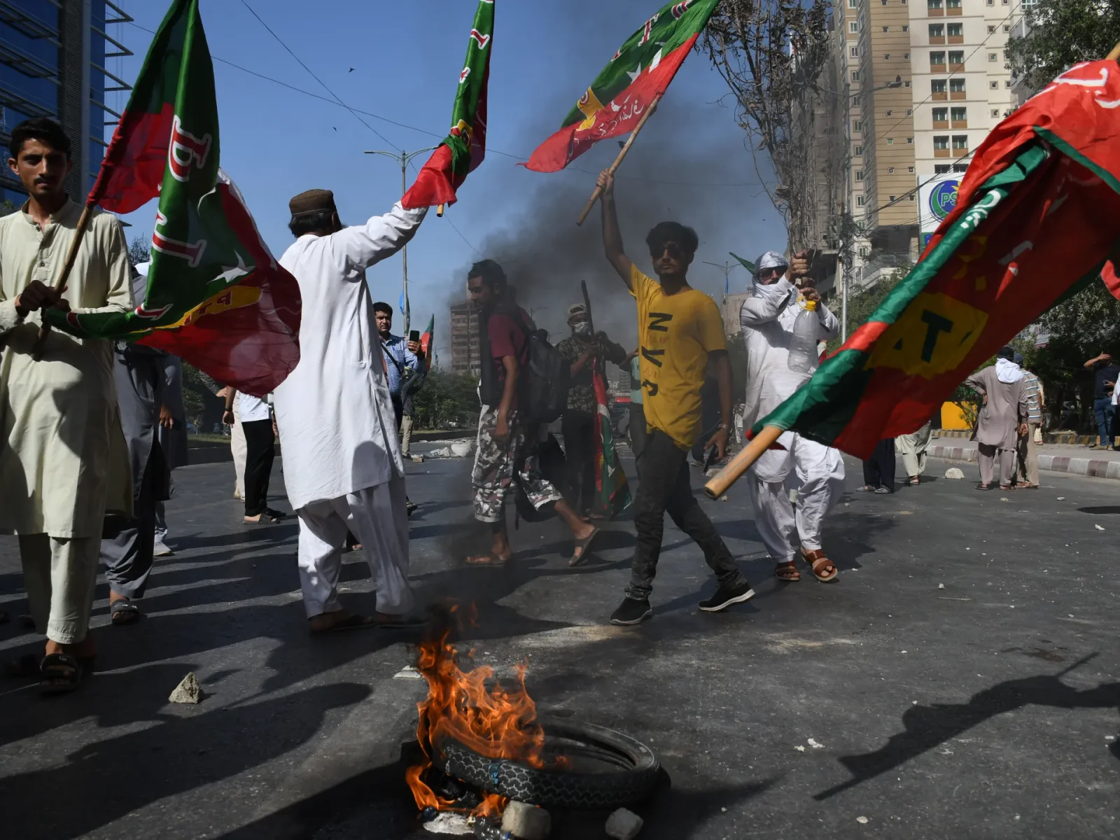 Pakistan deploys army to quell protests over Imran Khan's arrest.