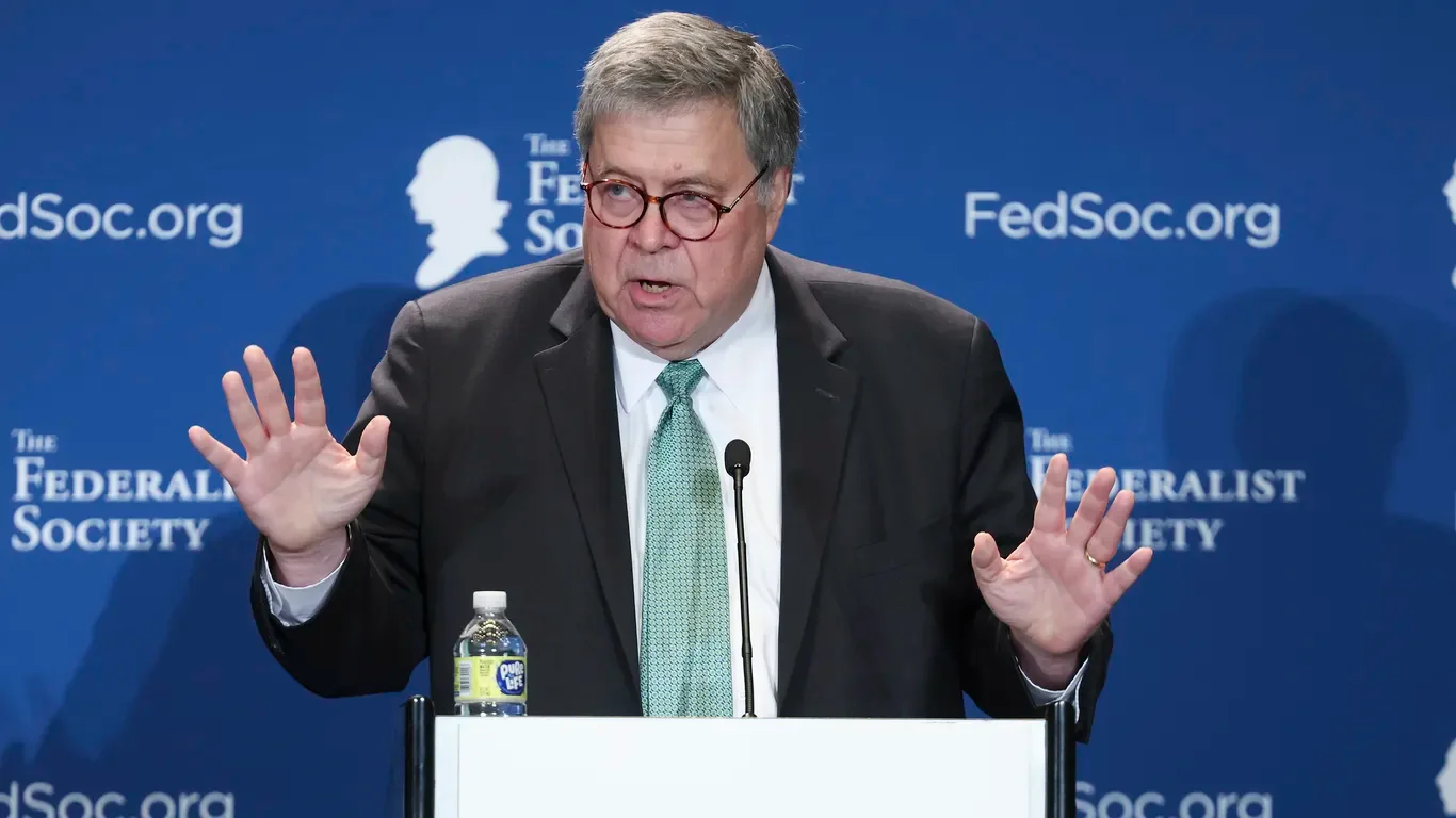 Barr criticizes Trump's candidacy and predicts serious legal trouble.