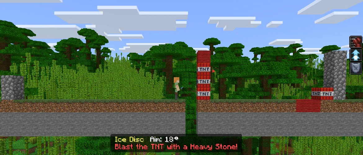 Toss Lab Demonstrates Chaos Cubed Physics in Minecraft Samples