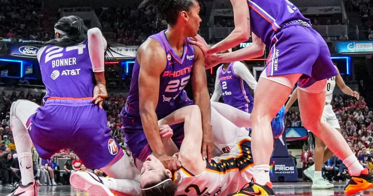 One-game ban for Alyssa Thomas after throat contact with Caitlin Clark