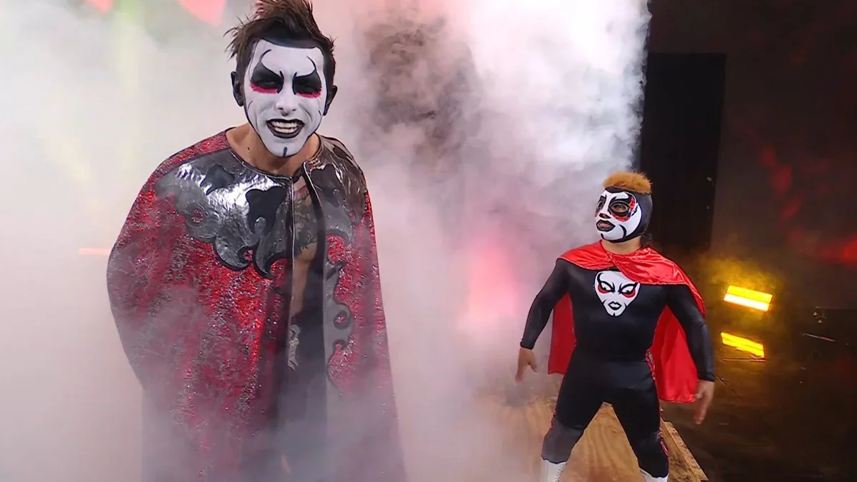 Mini Danhausen’s Backlash Partner Unmasked as Mascarita Sagrada