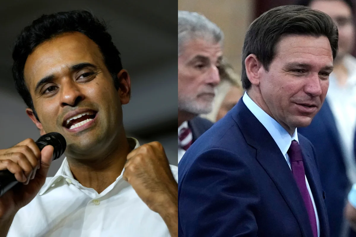 Vivek Ramaswamy Surges as GOP Nomination Contender, Challenging DeSantis