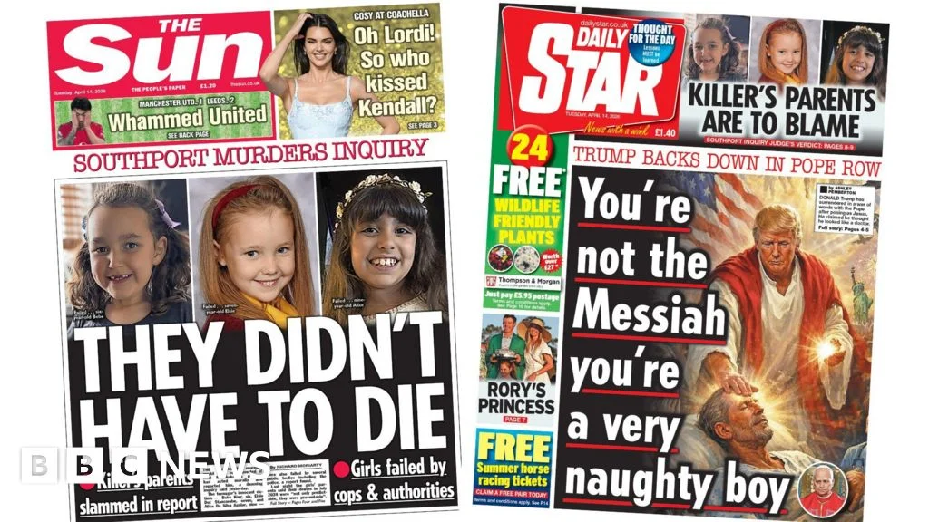 Southport verdict sparks reform calls across UK headlines
