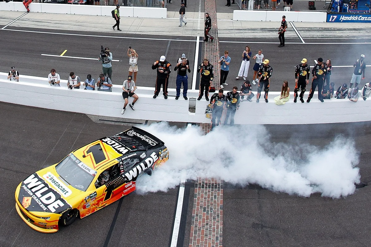 Kvapil's IMS win ends drought, but Yard of Bricks burnout stirs controversy