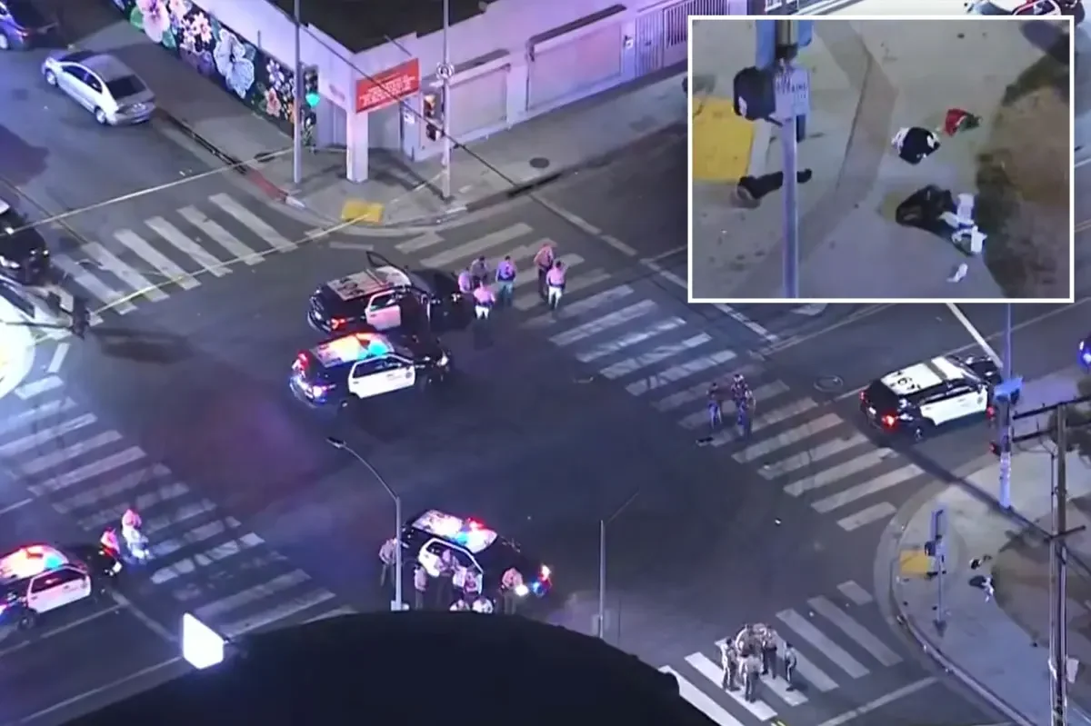 Four-shot incident in East L.A. as World Cup crowds celebrate