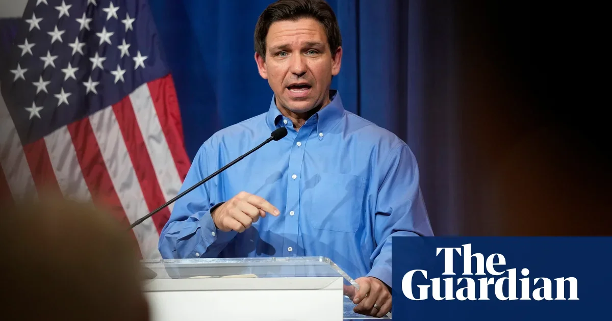 DeSantis dominates Iowa as Trump's rally is cancelled.