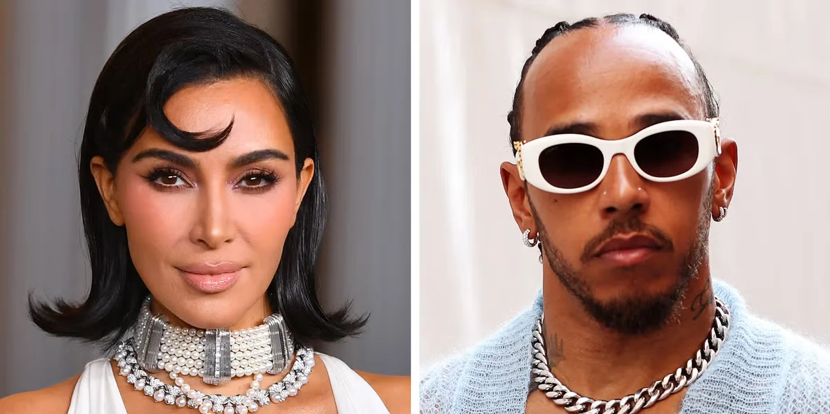 Kim Kardashian and Lewis Hamilton Heat Up Malibu Beach PDA