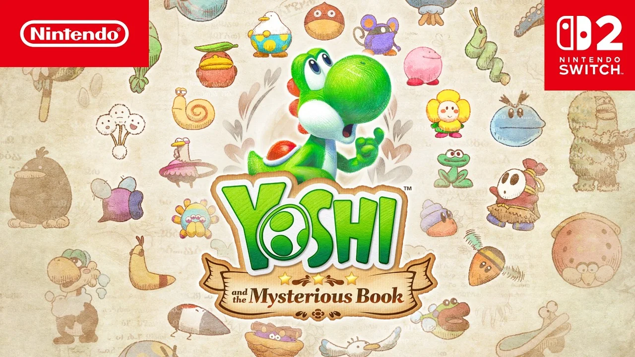 Good-Feel Confirmed as Yoshi and the Mysterious Book Developer, Switch 2 Release May 21