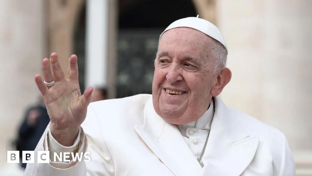 Pope Francis hospitalized for respiratory infection and chest pain.