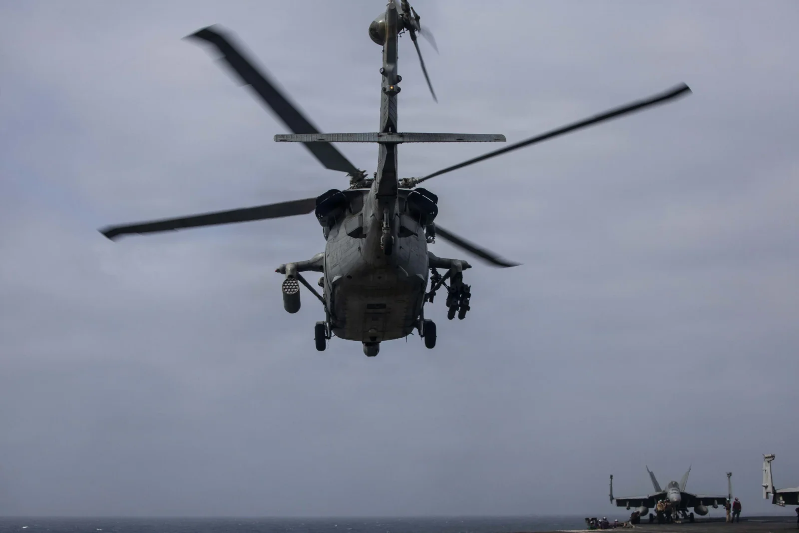 Sailor Missing as Navy Helicopter Crashes Near USS George H.W. Bush in Arabian Sea