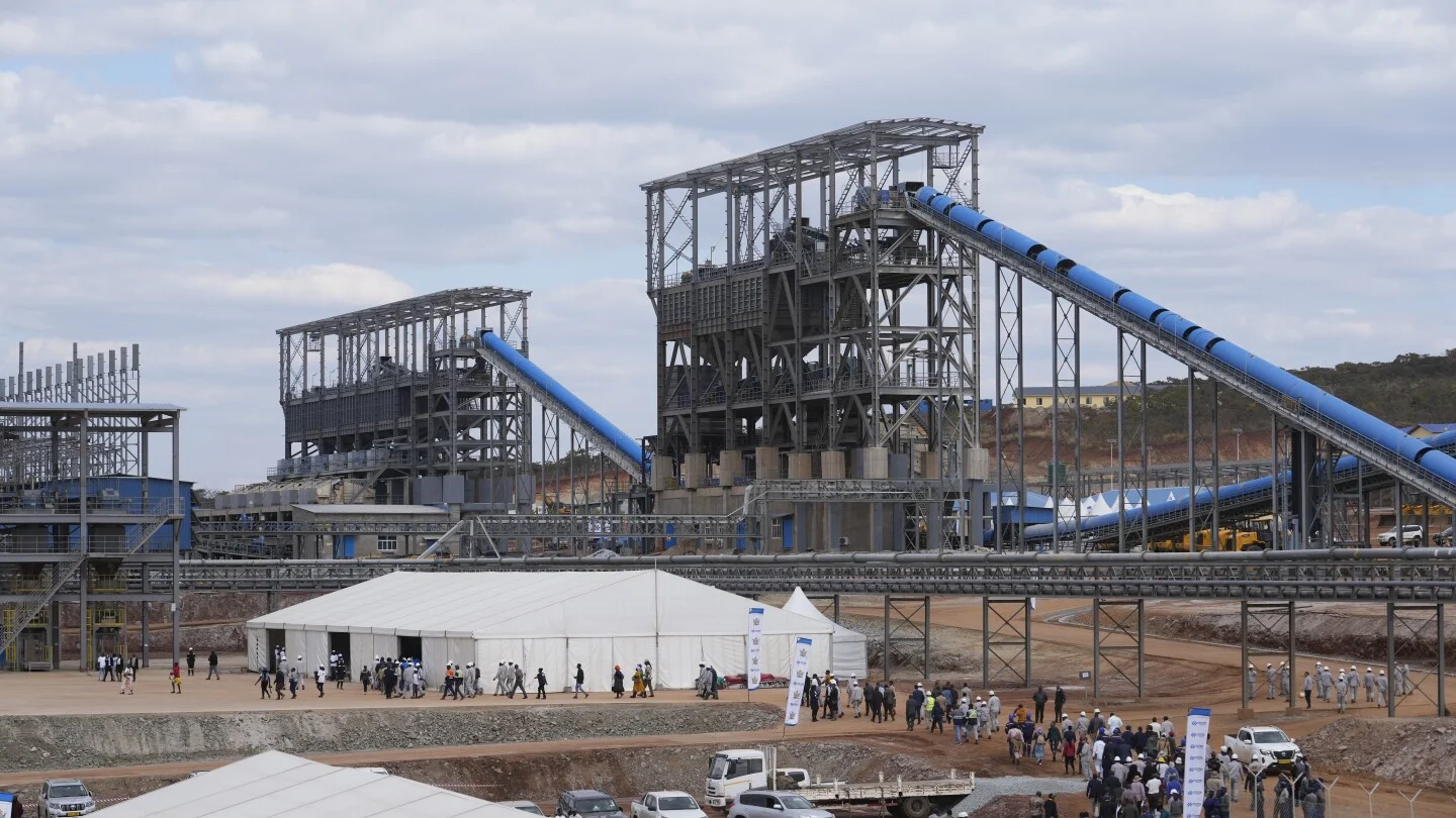 "Chinese Mining Company Unveils Massive Lithium Processing Plant in Zimbabwe"