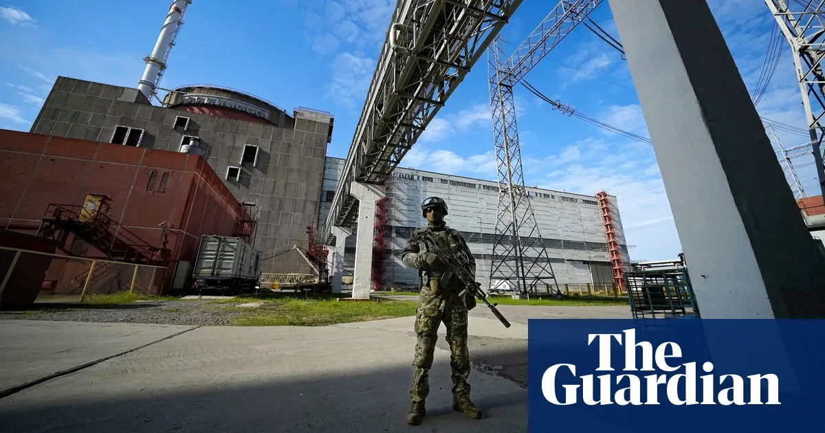 Russia evacuates town near Zaporizhzhia nuclear plant amid Ukraine war tensions.