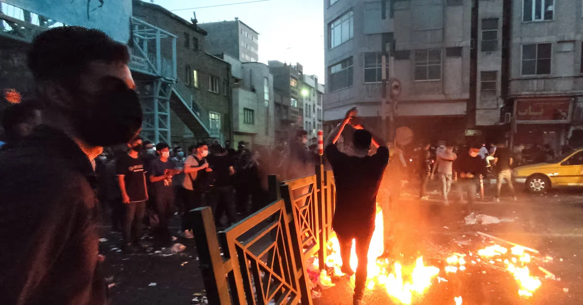 Iran pardons 22,000 anti-government protesters.